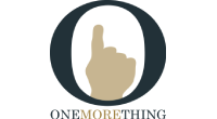 One more thing logo