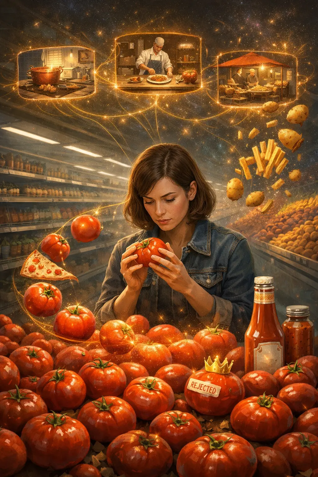 Supermarket of transformation and whimsy